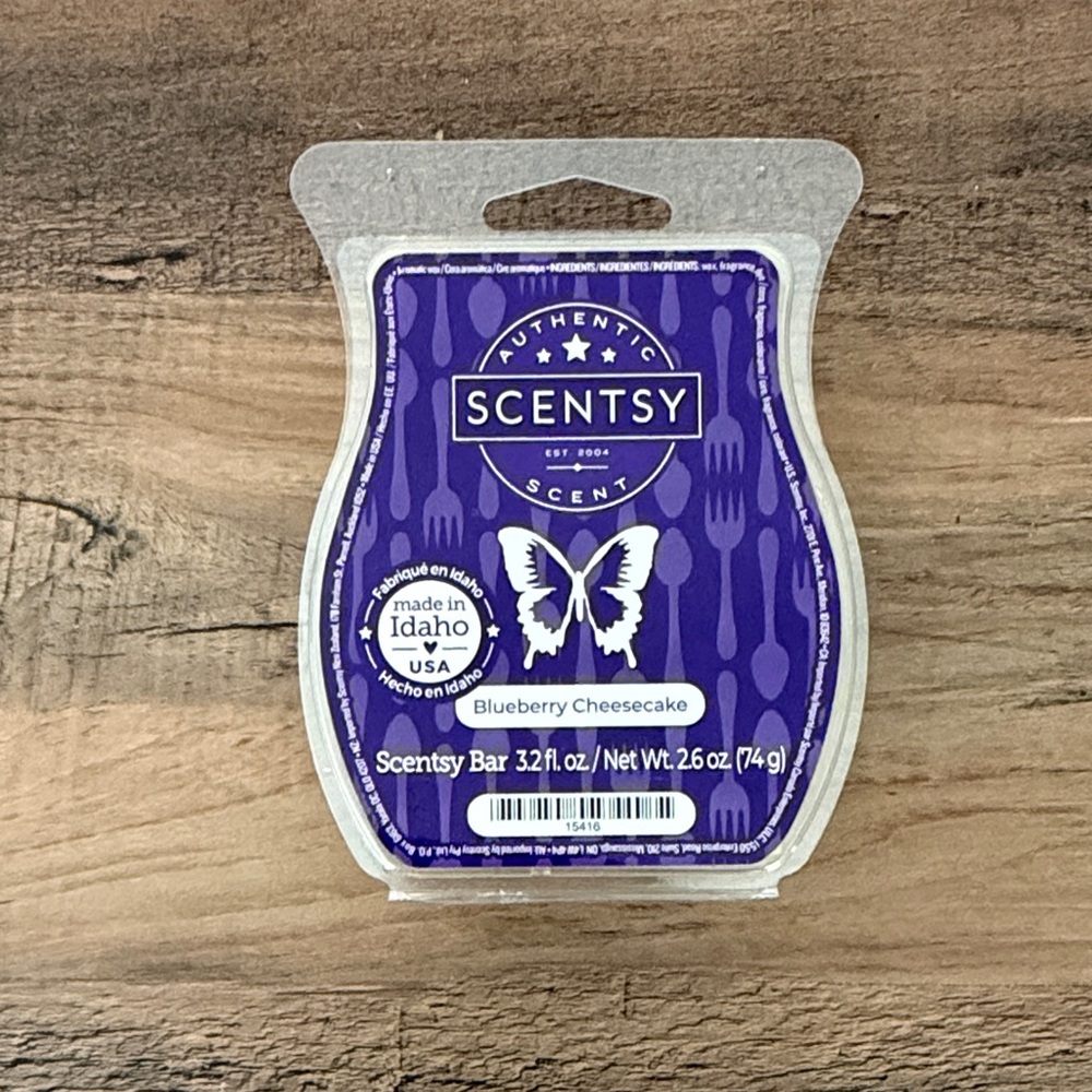 Scentsy Blueberry Cheesecake Wax Bars
